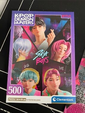 K-Pop Demon Hunters Saiga Boys Puzzle - clementoni imported